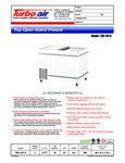 Turbo Air TFS-11F-N Spec Sheet Turbo Air TFS-11F-N Spec Sheet
