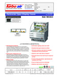 Turbo Air TOM-30LS-N SpecSheet Turbo Air TOM-30LS-N SpecSheet