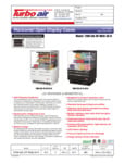 Turbo Air TOM-36L-UF-B-3S-N and TOM-36L-UF-W-3S-N SpecSheet
