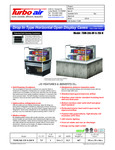 Turbo Air TOM-36L-UF-S-2SI-N SpecSheet