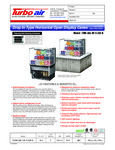 Turbo Air TOM-36L-UF-S-3SI-N SpecSheet Turbo Air TOM-36L-UF-S-3SI-N SpecSheet