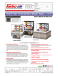 Turbo Air TOM-36L-UFD-B-3SI-N and TOM-36L-UFD-W-3SI-N SpecSheet Turbo Air TOM-36L-UFD-B-3SI-N and TOM-36L-UFD-W-3SI-N SpecSheet
