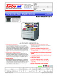 Turbo Air TOM-36L-UFD-S-2S-N SpecSheet