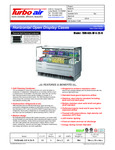Turbo Air TOM-60L-UF-S-2S-N SpecSheet Turbo Air TOM-60L-UF-S-2S-N SpecSheet