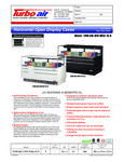 Turbo Air TOM-60L-UFD-B-1S-N and TOM-60L-UFD-W-1S-N SpecSheet Turbo Air TOM-60L-UFD-B-1S-N and TOM-60L-UFD-W-1S-N SpecSheet
