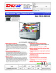 Turbo Air TOM-60L-UFD-S-3S-N SpecSheet Turbo Air TOM-60L-UFD-S-3S-N SpecSheet