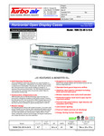 Turbo Air TOM-72L-UF-S-1S-N SpecSheet Turbo Air TOM-72L-UF-S-1S-N SpecSheet
