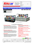 Turbo Air TOM-72L-UFD-S-2SI-N SpecSheet Turbo Air TOM-72L-UFD-S-2SI-N SpecSheet