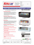 Turbo Air TOM-72UC-B-N and TOM-72UC-W-N SpecSheet Turbo Air TOM-72UC-B-N and TOM-72UC-W-N SpecSheet