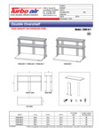 Turbo Air TSOS-R-T Cut sheet Turbo Air TSOS-R-T Cut sheet