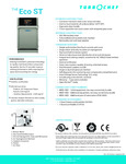 TurboChef ECOST Specsheet TurboChef ECOST Specsheet