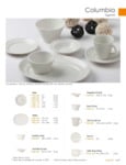 Tuxton - Columbia Eggshell Catalog page Tuxton - Columbia Eggshell Catalog page