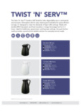 Twist N Serv Carafe_2025_Sell sheet Twist N Serv Carafe_2025_Sell sheet