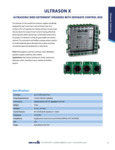 Ultrason-X-Spec sheet