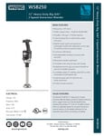 US_WSB250_SpecSheet