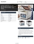VacPak-It 186VMC12DP Specsheet VacPak-It 186VMC12DP Specsheet