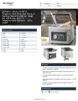 VacPak-It Ultima 186UVMC12 Specsheet VacPak-It Ultima 186UVMC12 Specsheet
