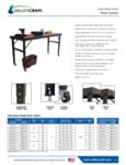 Valley Craft - Mobile Adjustable Height Work Tables