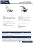 Valley Craft 4-Wheel & Suspension Commercial Hand Trucks Spec Sheet