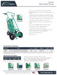 Valley Craft Battery Powered Drum Truck Spec Sheet Valley Craft Battery Powered Drum Truck Spec Sheet
