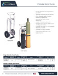 Valley Craft Double Cylinder Hand Truck Spec Sheet