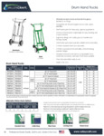 Valley Craft EZY-Rol Drum Truck Spec Sheet