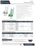 Valley Craft Pallet Hand Truck Spec Sheet