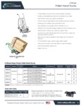 Valley Craft Plastic Mini Pallet Spec Sheet