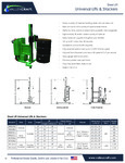 Valley Craft Steel Lift and Stackers Spec Sheet Valley Craft Steel Lift and Stackers Spec Sheet