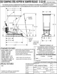 Vestil D-33-HD Spec Sheet