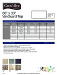 Grosfillex Vanguard 60 x 30 Table Top Specs Grosfillex Vanguard 60 x 30 Table Top Specs