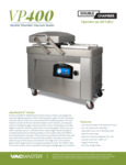 SpecSheet for VacMaster VP400 SpecSheet for VacMaster VP400