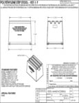VST-1-Y Spec Sheet VST-1-Y Spec Sheet