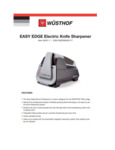 Easy Edge Electric Knife Sharpener - WÜSTHOF - Official Online Store