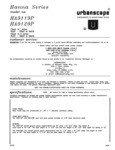 Wabash Valley Hanna Spec Sheets for 9119P and 9129P Wabash Valley Hanna Spec Sheets for 9119P and 9129P