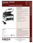 929WPG150 Spec Sheet 929WPG150 Spec Sheet