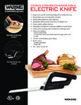 Waring_WEK200_Specsheet