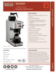 BREWER AUTOMATIC COFFEE, TWO WARMERS, HOT WATER FAUCET
