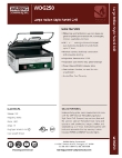 929WDG250 Spec Sheet 929WDG250 Spec Sheet