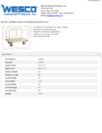 Wesco 934270388 Truck Specsheet