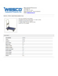 Wesco 934272019 Hand Truck Specsheet