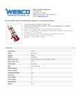 Wesco Industrial Products 934230076 Truck Specsheet