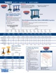 Wesco Lift Table Specsheet