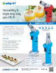 Tilt torch spec sheet