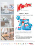Windex Glass and More Specsheet