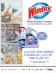 Windex Non-Ammoniated Cleaner Specsheet