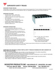 Wooster 142 SUPERGRIT® SAFETY TREADS Spec Sheet Wooster 142 SUPERGRIT® SAFETY TREADS Spec Sheet