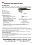 Wooster 333-FT STAIRMASTER® SAFETY RENOVATION TREADS Spec Sheet
