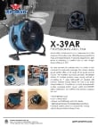 XPOWER X-39AR Specsheet XPOWER X-39AR Specsheet