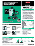 Makita XCV17 Spec Sheet Makita XCV17 Spec Sheet